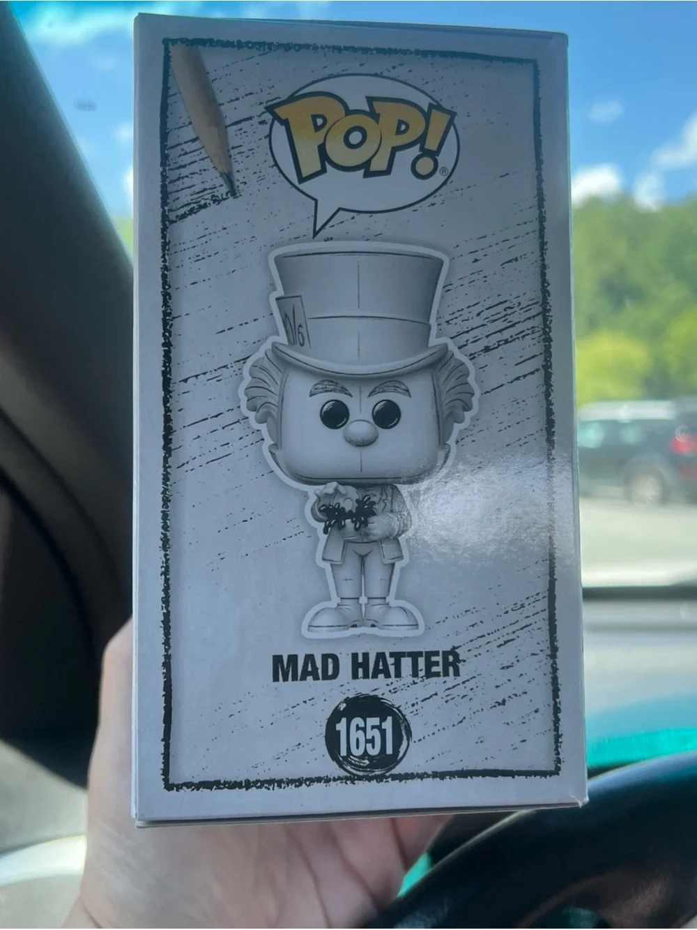 Funko POP! Alice in Wonderland 1651 Mad Hatter - Monochrome sketch book Disney